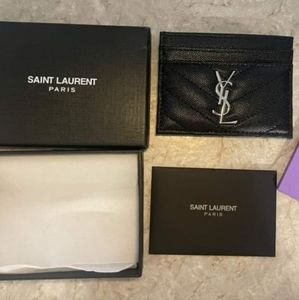 YSL card holder wallet new all inclusive